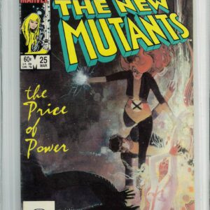NEW MUTANTS (1982-1991 SERIES) #25: First cameo app. of Legion – Halo Graded 7.5