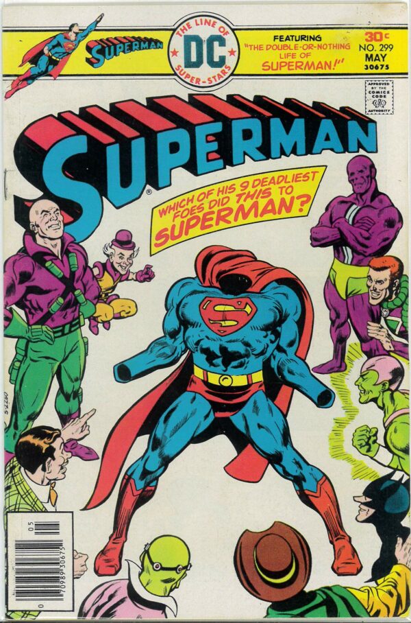 SUPERMAN (1938-1986,2006-2011 SERIES) #299: VF/NM