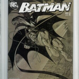 BATMAN (1939-2011 SERIES) #655: 1st app Damian cameo – Halo Graded 9.6 – Kubert cv variant