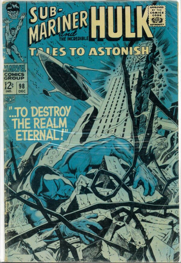 TALES TO ASTONISH #98: GD/VG