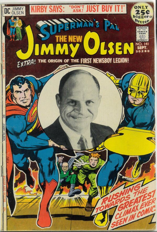 SUPERMAN’S PAL JIMMY OLSEN #141: Don Rickles – FN/VF