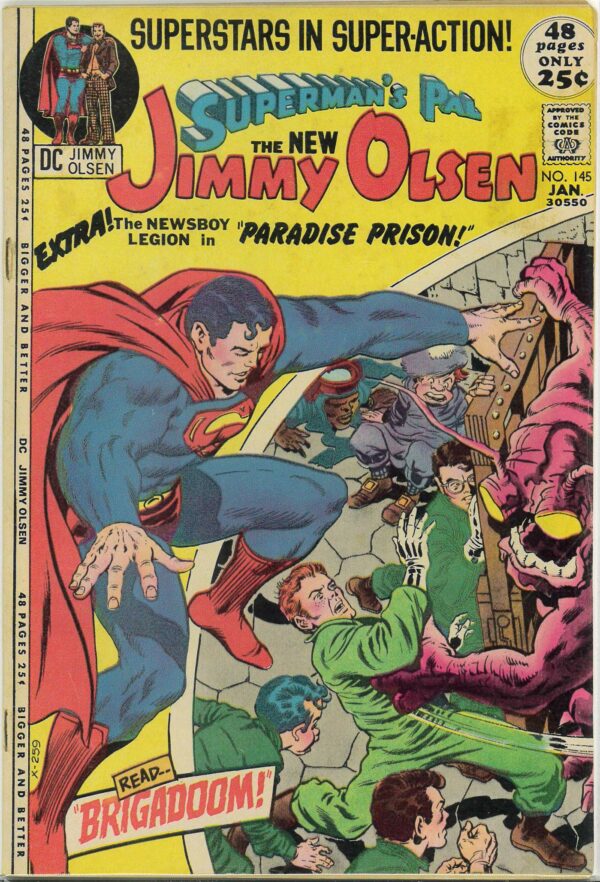 SUPERMAN’S PAL JIMMY OLSEN #145: Jack Kirby – VG