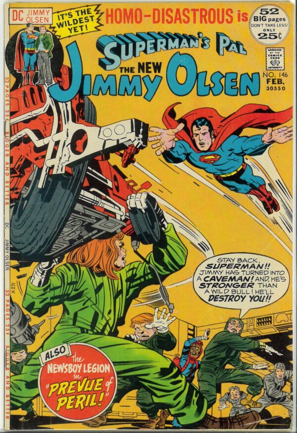 SUPERMAN’S PAL JIMMY OLSEN #146: Jack Kirby – VF