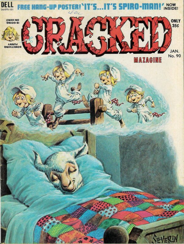 CRACKED MAGAZINE (1958-2004 SERIES) #90: VF