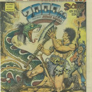 2000 AD #334: Damaged cover