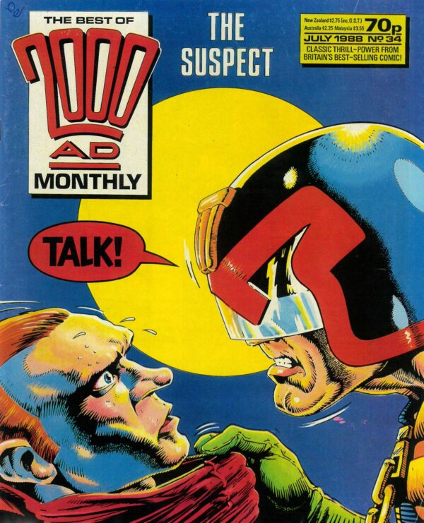 BEST OF 2000 AD (1988-1996 SERIES) #34