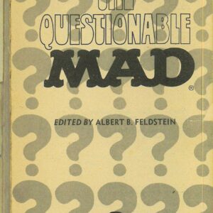 MAD PAPERBACKS #0: The Questionable Mad (Warner) – INC coverless (1st ed)