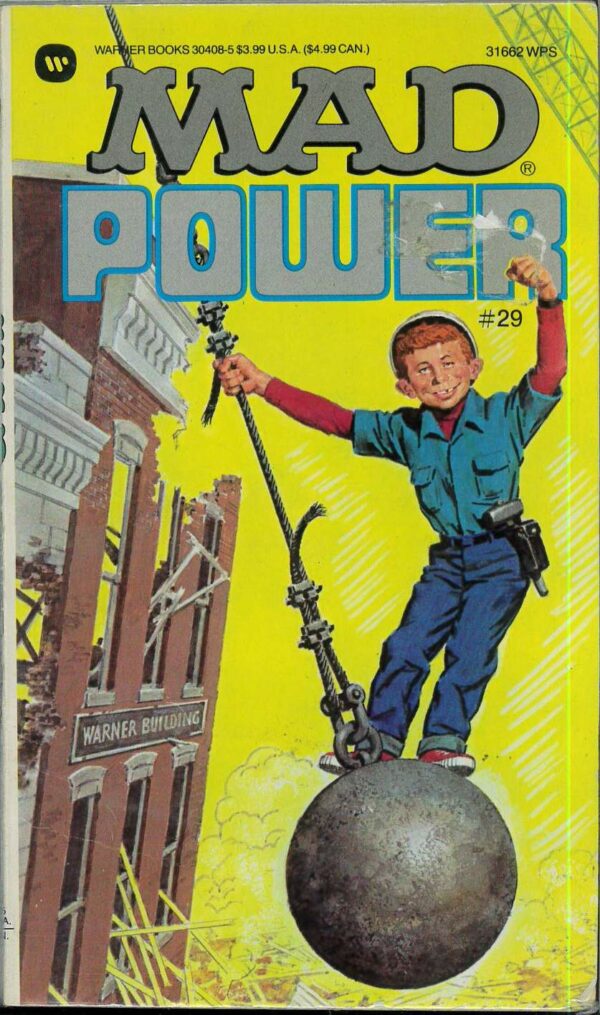 MAD PAPERBACKS #29: Mad Power (Warner) – NM