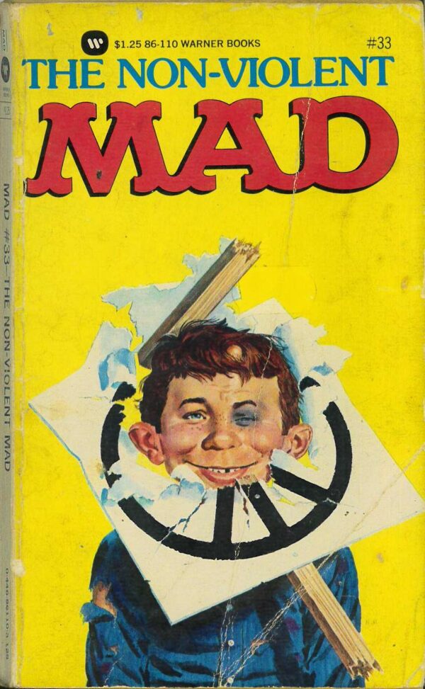 MAD PAPERBACKS #33: The Non-Violent Mad (Warner) – VG/FN (6th ed)