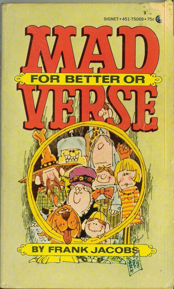 MAD PAPERBACKS #5069: Mad for Better or Verse (Signet) VG (6th ed)