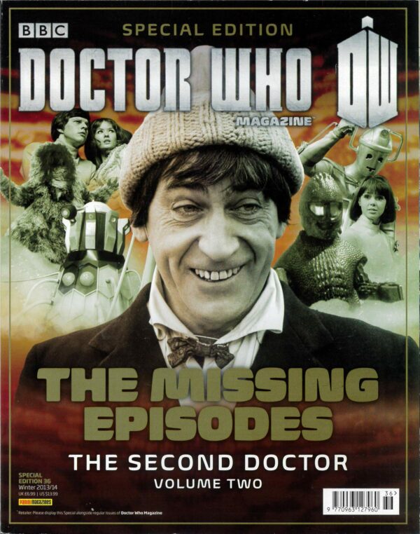 DOCTOR WHO MAGAZINE SPECIAL EDITION #36: The Missing Episodes Volume 2: The 2nd Doctor