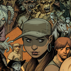 WALKING DEAD DELUXE #53: Charles Adlard cover E