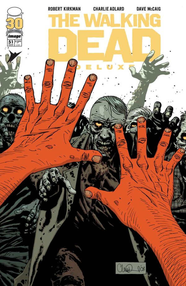 WALKING DEAD DELUXE #51: Charles Adlard cover B