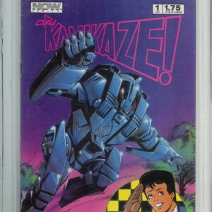 DAI KAMIKAZE #9001: 1st US Speed Racer (2nd Print) – Halo Graded 7.5