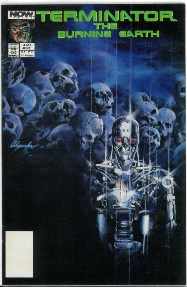 TERMINATOR: THE BURNING EARTH #4: Alex Ross art – NM