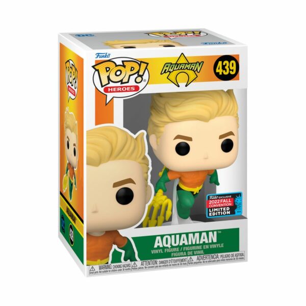 POP HEROES VINYL FIGURE #439: Aquaman (NYCC 2022)