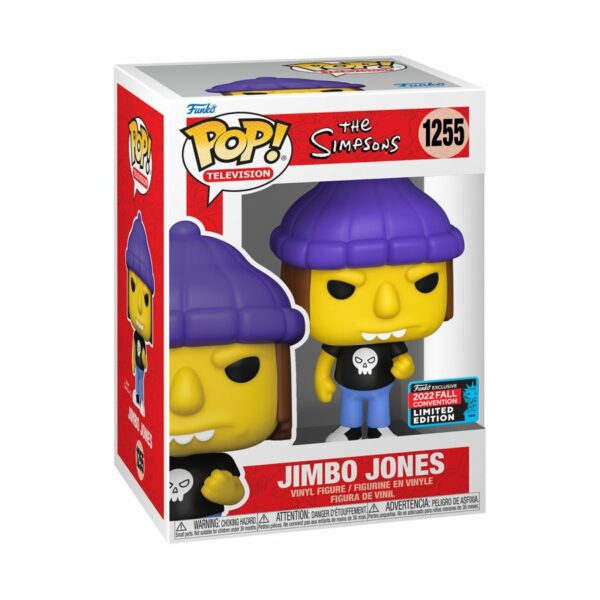 POP TELEVISION VINYL FIGURE #1255: Jimbo Jones: Simpsons (NYCC 2022)