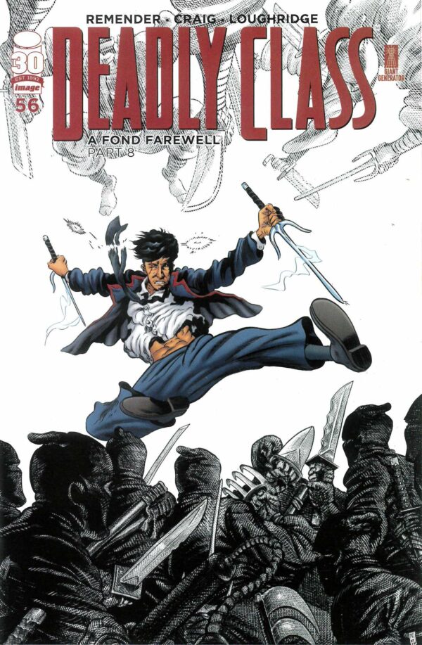 DEADLY CLASS (VARIANT EDITION) #56: Troy Nixey cover F