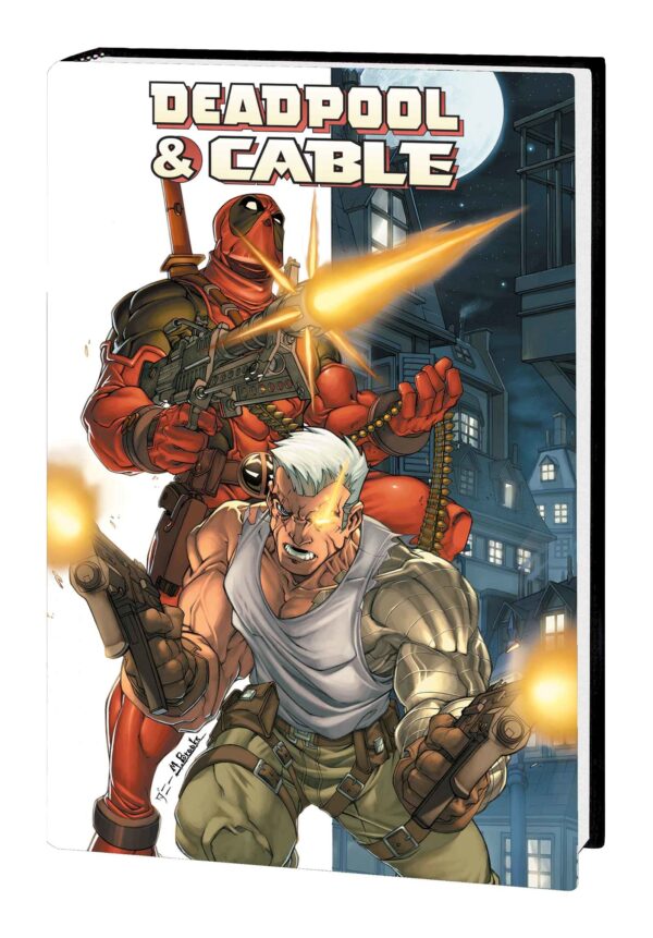 DEADPOOL AND CABLE OMNIBUS (HC) #0: Mark Brooks Direct Market cover