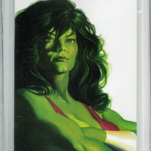 IMMORTAL SHE-HULK #1: Halo Graded 9.8 – Alex Ross Timeless variant cover