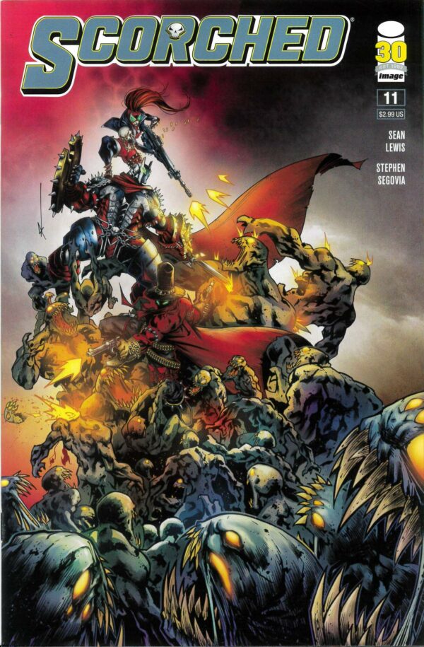 SPAWN: THE SCORCHED #11: Kevin Keane cover B
