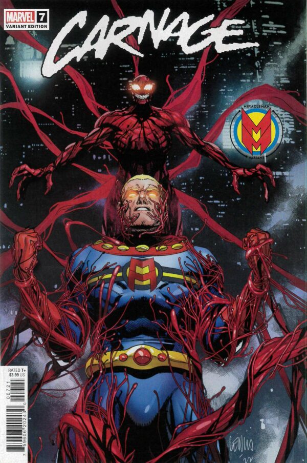 CARNAGE (2022 SERIES) #7: Leinil Francis Yu Miracleman cover B