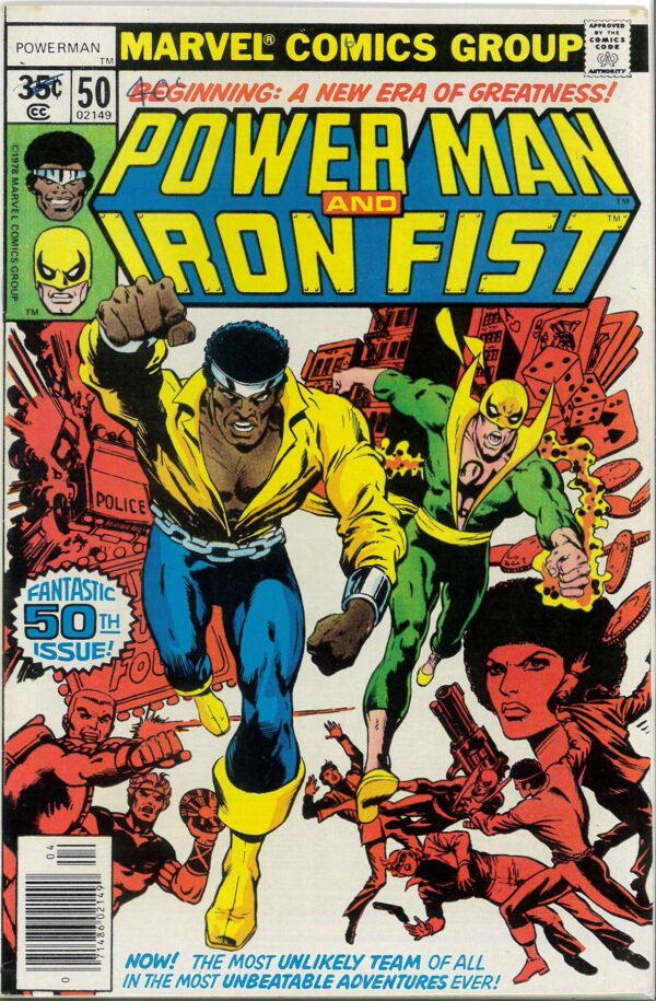 POWER MAN AND IRON FIST #50: NM