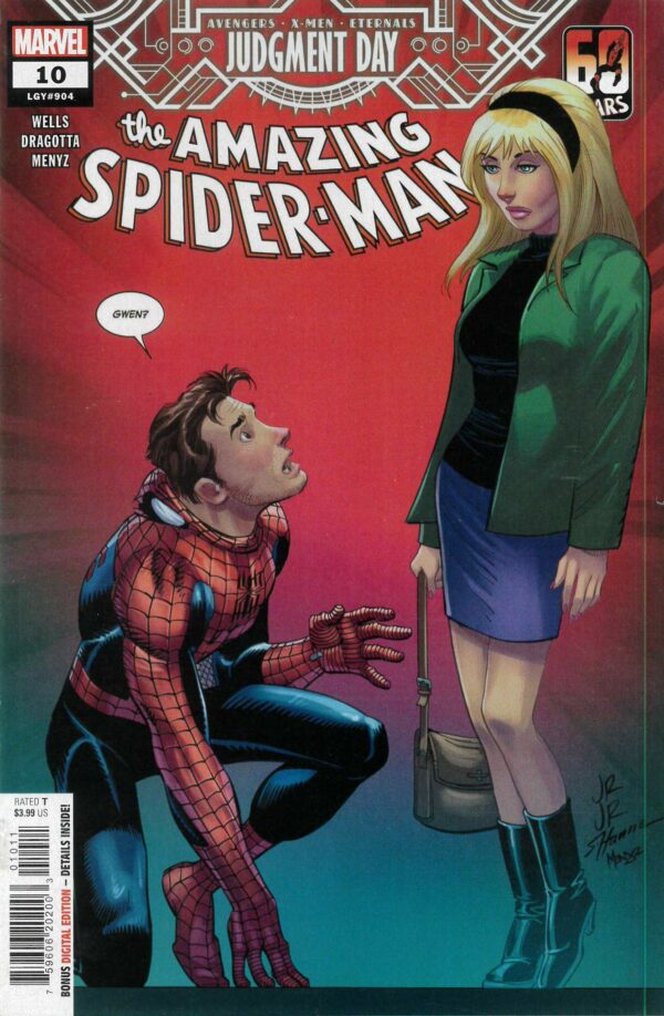AMAZING SPIDER-MAN (2022 SERIES) #10: John Romita Jr. cover A (Judgment Day)