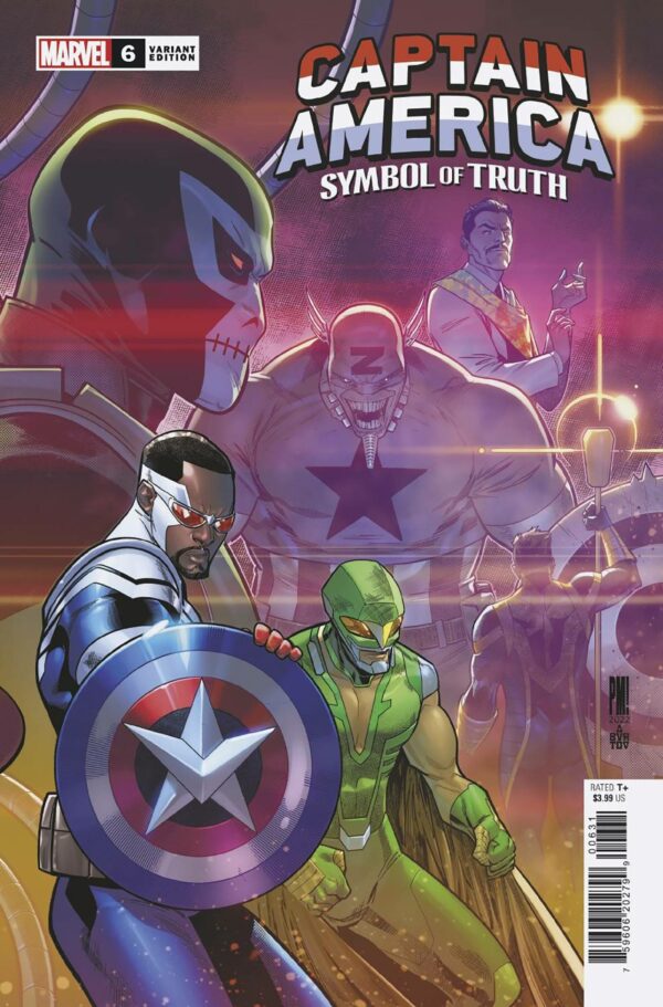 CAPTAIN AMERICA: SYMBOL OF TRUTH #6: Paco Medina connecting cover C
