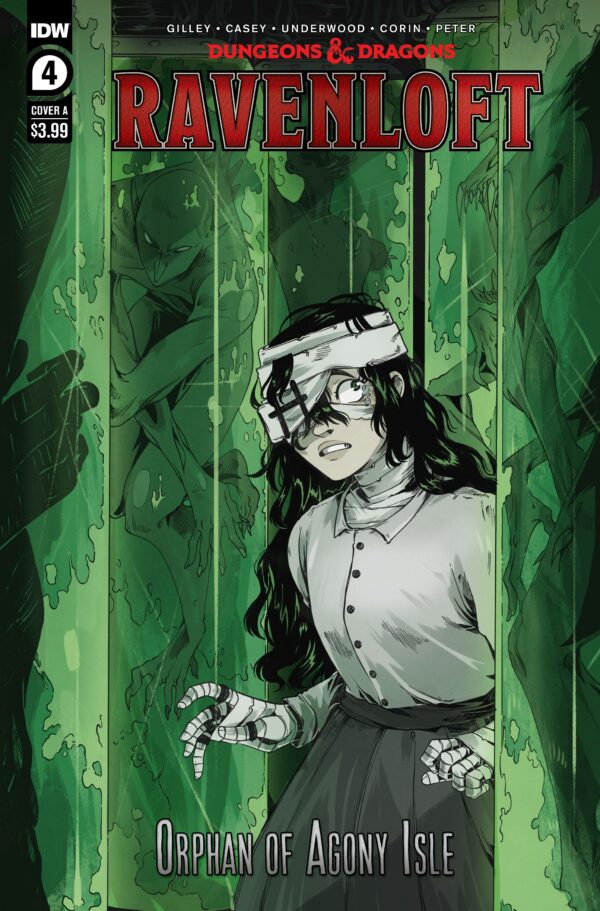 DUNGEONS & DRAGONS RAVENLOFT: ORPHAN OF AGONY ISLE #4: Baileigh Underwood cover A