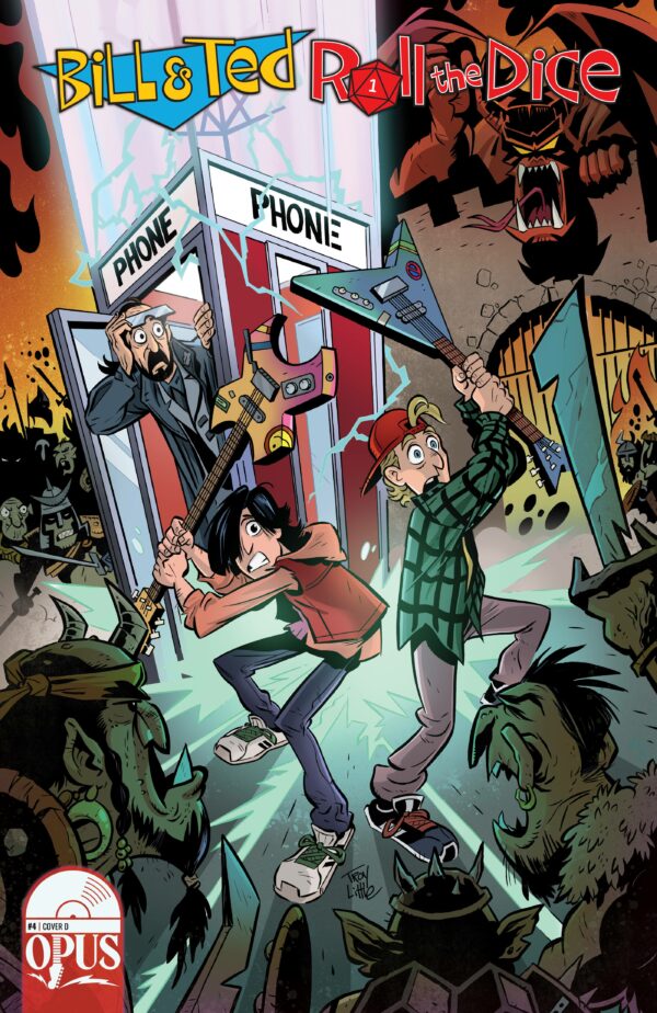 BILL & TED ROLL THE DICE #4: Troy Little RI cover D