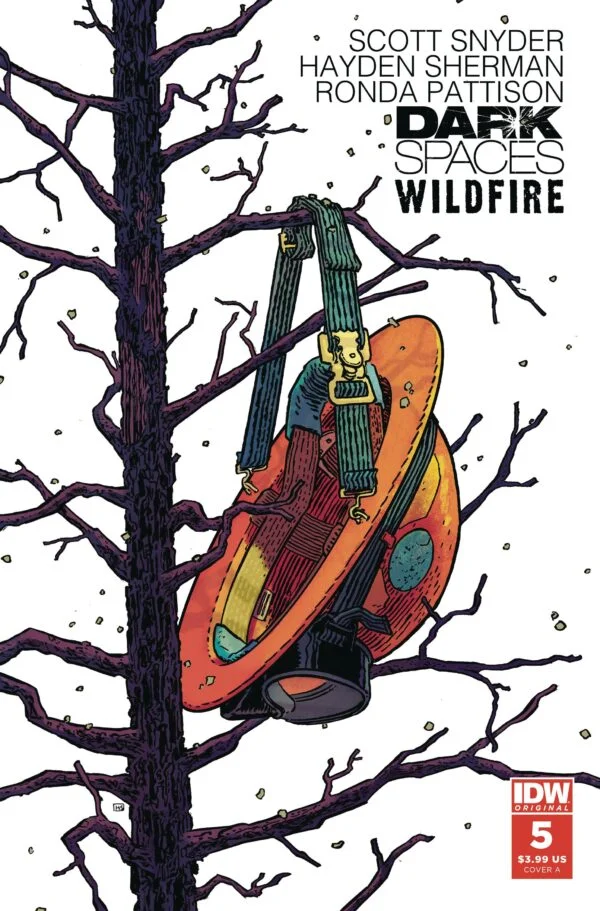 DARK SPACES: WILDFIRE #5: Hayden Sherman cover A