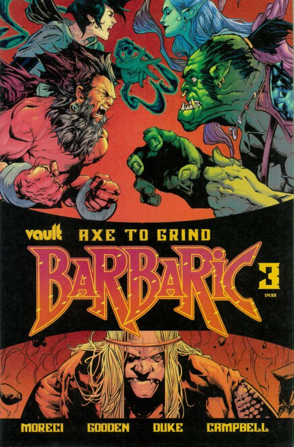 BARBARIC: AXE TO GRIND #3: Nathan Gooden cover A