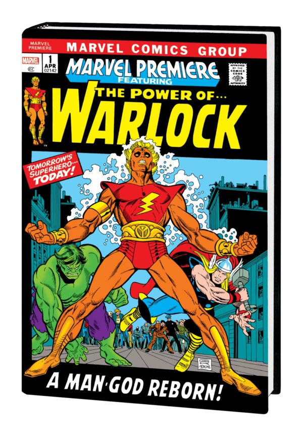 ADAM WARLOCK OMNIBUS (HC): Gil Kane cover