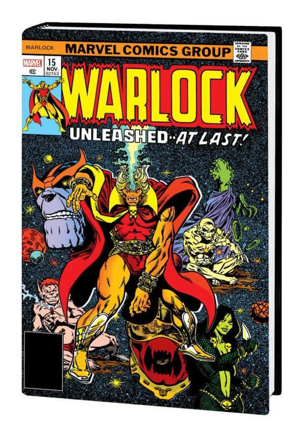 ADAM WARLOCK OMNIBUS (HC) #0: Jim Starlin Direct Market cover