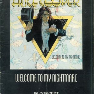 ALICE COOPER WELCOME TO MY NIGHTMARE PROGRAMME: VG/FN