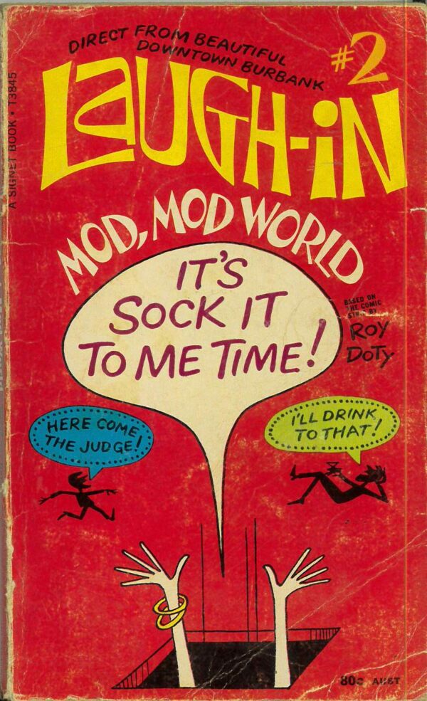 LAUGH-IN PAPERBACK #2: Mod, Mod World – 1st edition – VG/FN