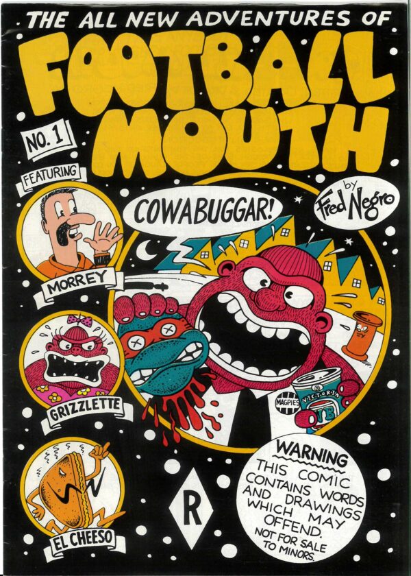 FOOTBALL MOUTH #1: 9.2 (NM)