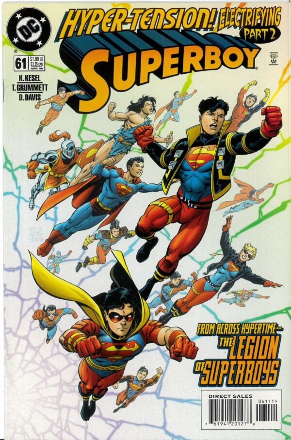 SUPERBOY (1993-2002 SERIES) #61: JLA: 1st Black Zero: Hyper-tension 2/5