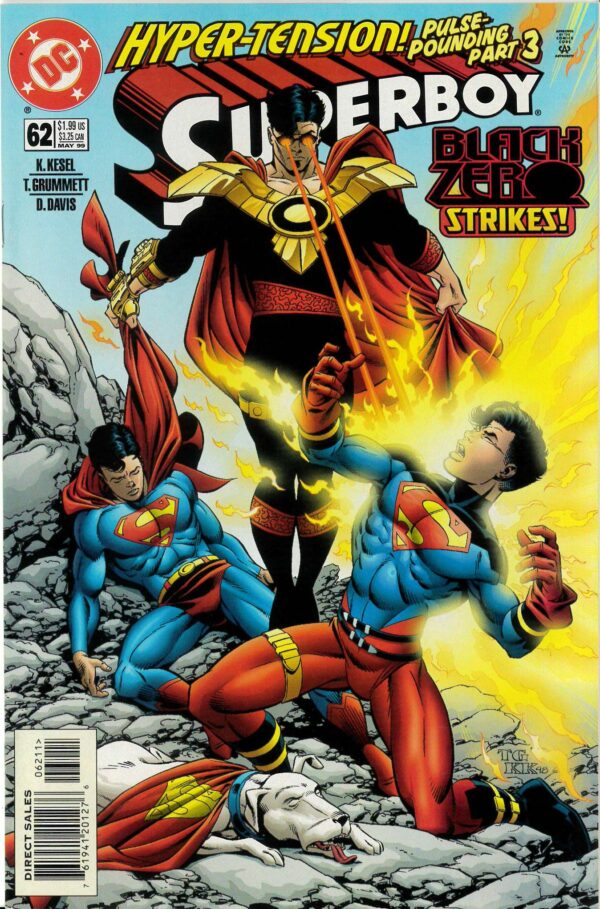 SUPERBOY (1993-2002 SERIES) #62: JLA: 2nd Black Zero: Hyper-tension 3/5