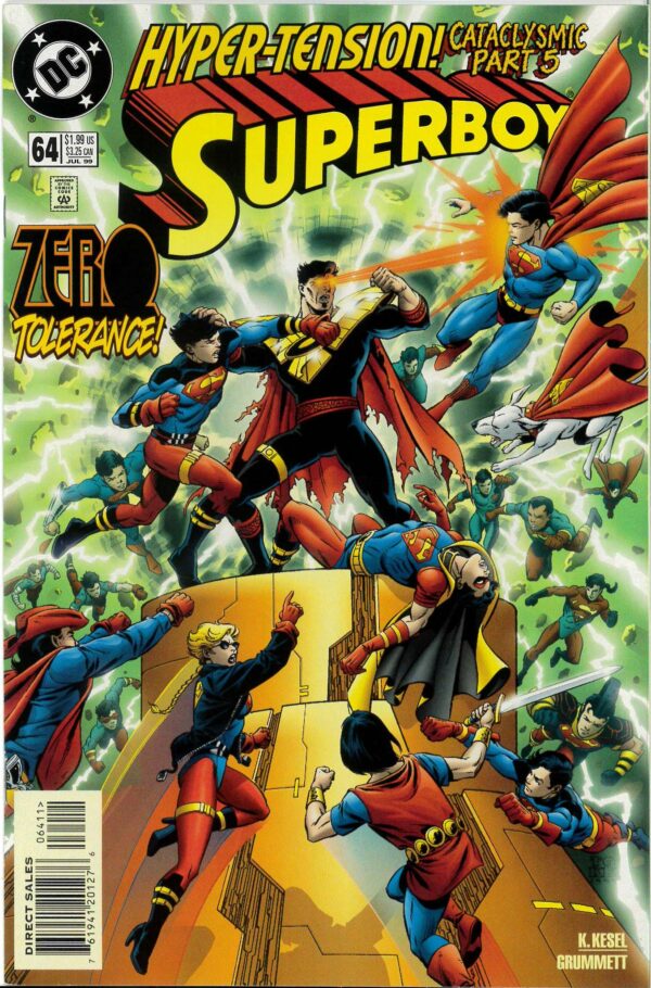 SUPERBOY (1993-2002 SERIES) #64: Challengers of the Unknown: Hyper-tension 5/5