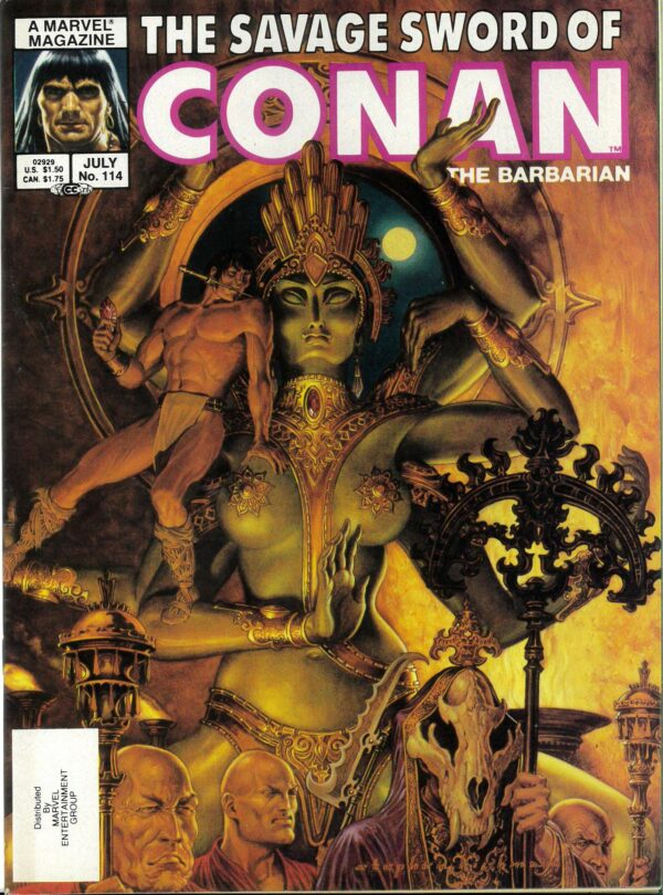 SAVAGE SWORD OF CONAN (1973-1995 SERIES) #114