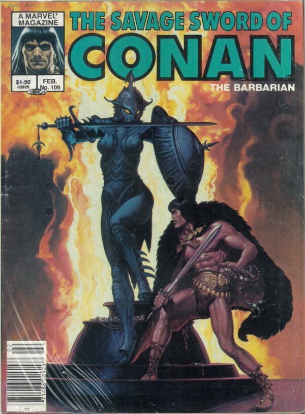 SAVAGE SWORD OF CONAN (1973-1995 SERIES) #109: VG