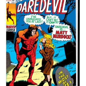 DAREDEVIL OMNIBUS (HC) #2: Gene Colan Daredevil Unmasked Direct Market cover