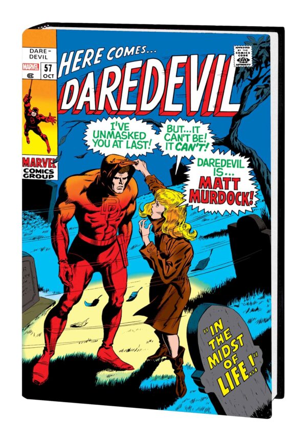 DAREDEVIL OMNIBUS (HC) #2: Gene Colan Daredevil Unmasked Direct Market cover
