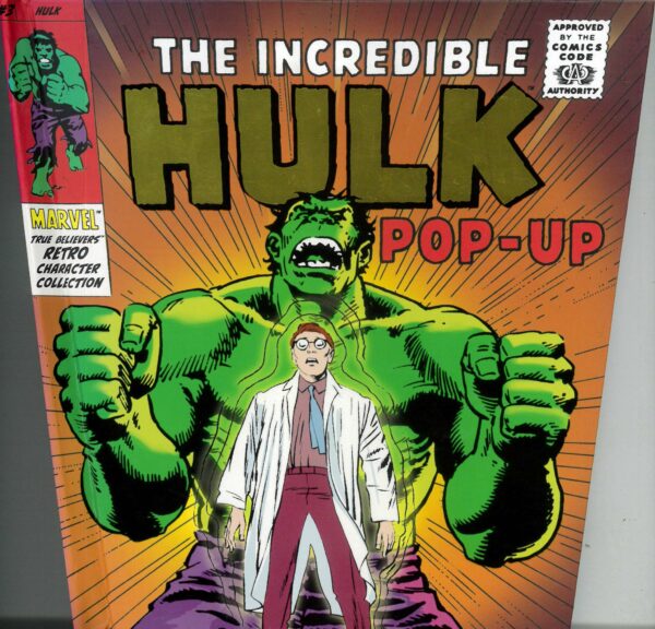 INCREDIBLE HULK POP UP BOOK