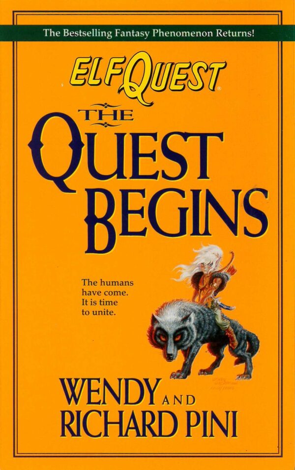 ELFQUEST: QUEST BEGINS #0: New oversized paperback by Wendy and Richard Pini