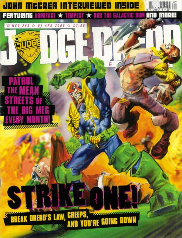 JUDGE DREDD THE MEGAZINE (1996- SERIES) #269