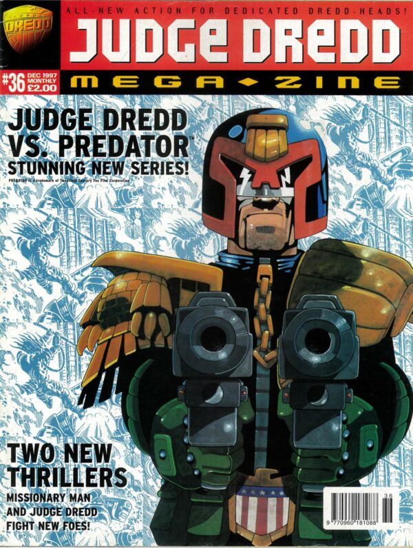 JUDGE DREDD THE MEGAZINE (1996- SERIES) #36