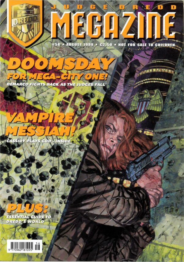 JUDGE DREDD THE MEGAZINE (1996- SERIES) #56